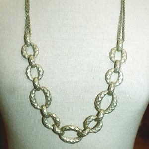 Alfani silver chain necklace